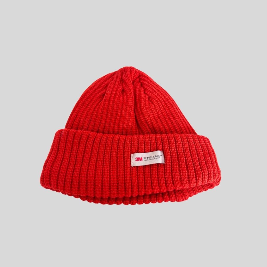 3M red winter beanie suitable Japan, korea, china, winter trip/ski travel