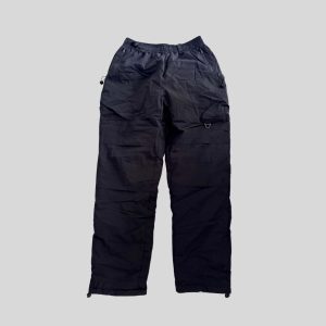 Cargo black winter pants suitable for winter trip to Harbin, Finland, China