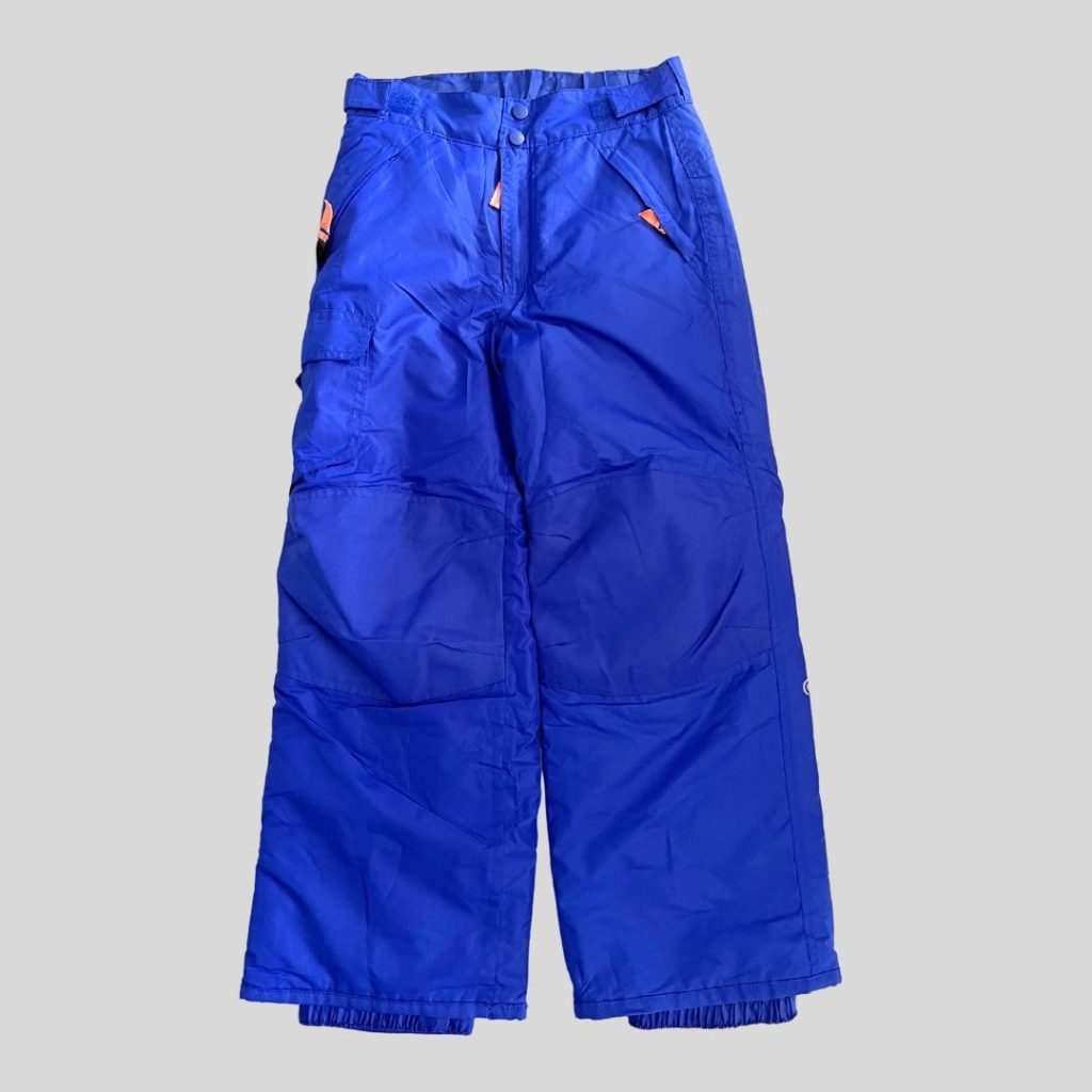 Champion blue waterproof ski pants suitable for Japan, Korea, China ski trip