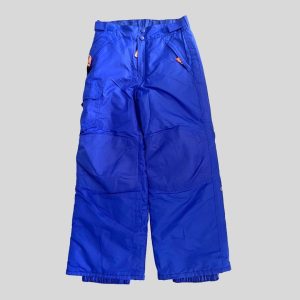 Champion blue waterproof ski pants suitable for Japan, Korea, China ski trip