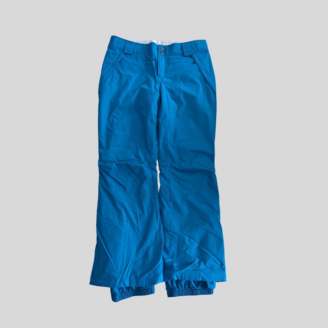 Columbia Omniheat Ski Pants 3 Columbia blue waterproof ski pants suitable for snow and ski travel