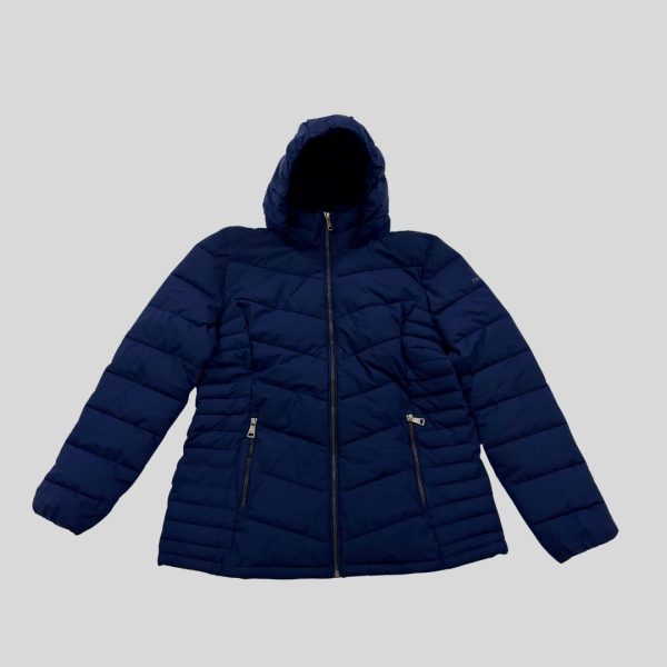 DKNY navy premium primaloft jacket suitable for Japan, Korea, China, Europe winter trip