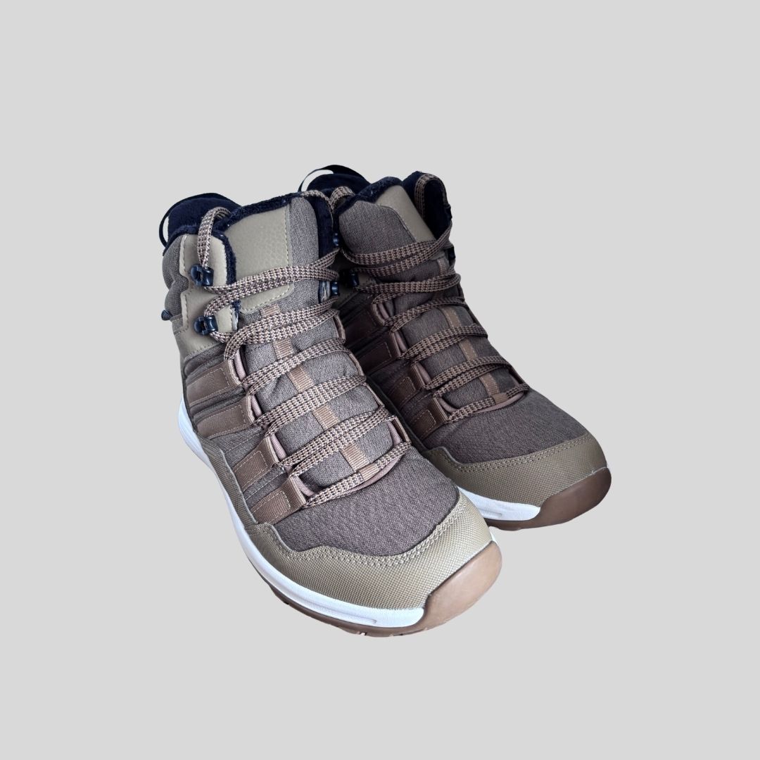 Decathlon’s Waterproof Winter Boots 3 Decathlon brown waterproof insulated winter boots suitable for city walk Japan, Korea, China, New Zealand, Australia winter trip
