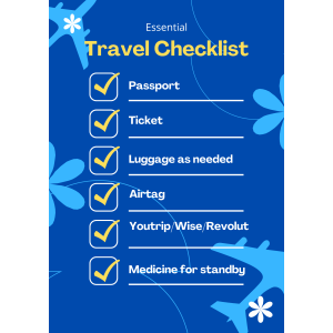 winter trip checklist, winter rental singapore
