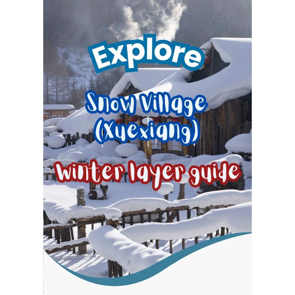 What to wear for Harbin Snow Town Guide, stay warm with Winterbuddy Singapore