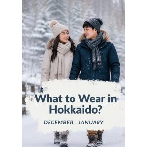 What to wear in Hokkaido in December and January