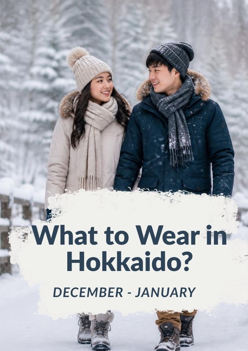 What to wear in Hokkaido in December and January