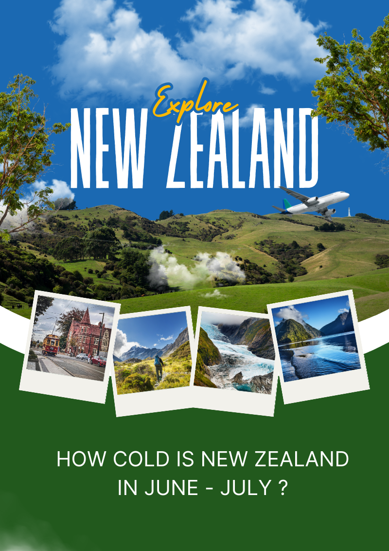 How cold is New Zealand in June - July ?