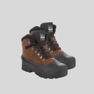 Itasca brown waterproof insulated snow boots suitable for Hokkaido, Harbin, Europe snow trip
