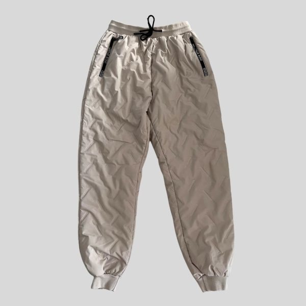 Manfinity khaki waterproof insulated winter pants suitable for city walk Japan, Korea, China, Europe winter trip