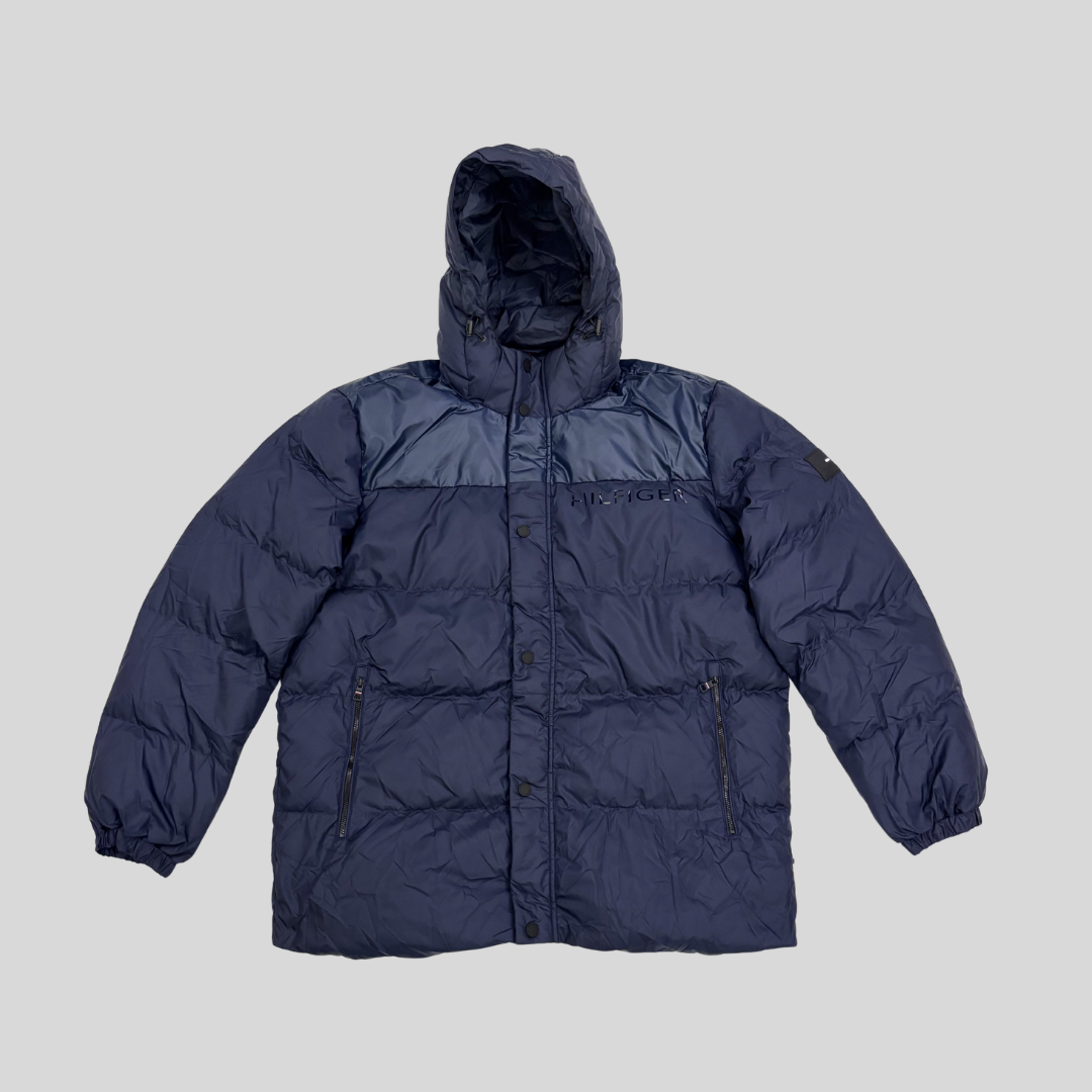 Tommy premium down jacket for rental Winterbuddy Singapore
