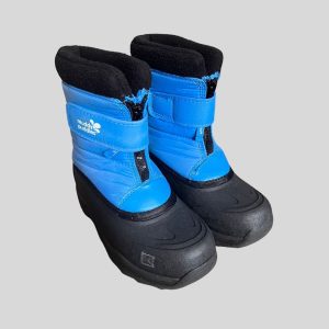 Muddle Puddle blue snow boots for Hokkaido, Europe, Harbin, Korea snow travel