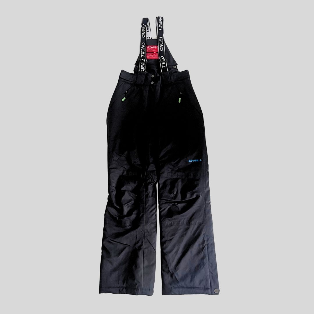 O’neill Suspender Ski Pants 3 O'neill black waterproof suspender ski pants suitable for snow and ski travel