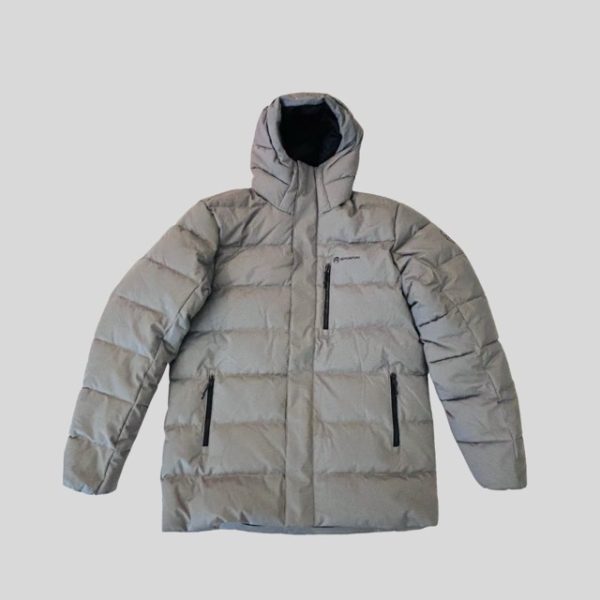 Outventure grey waterproof down jacket suitable for Japan, Korea, China, Europe winter trip