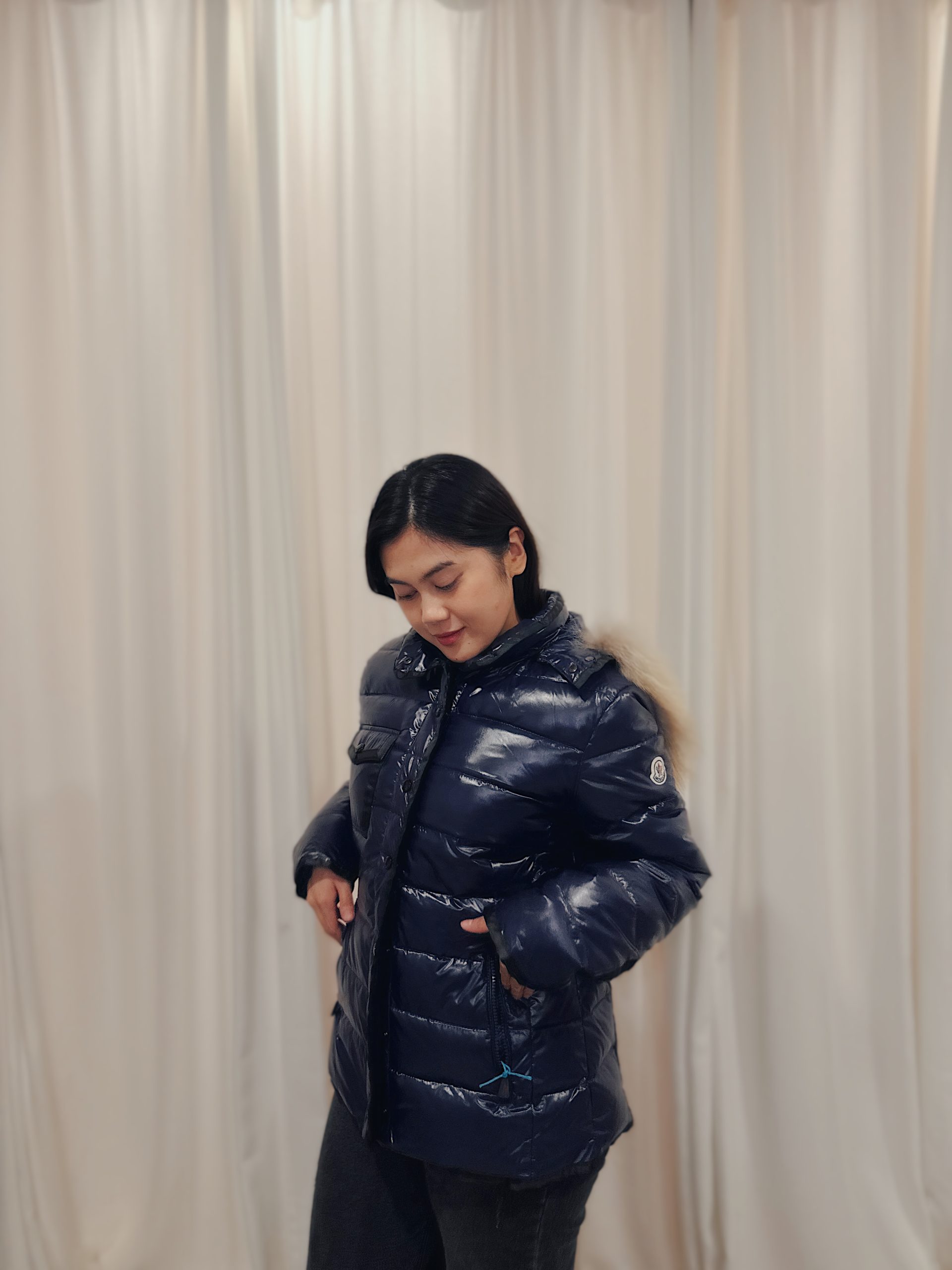 Moncler winter down jacket for rental Singapore - Winter Buddy