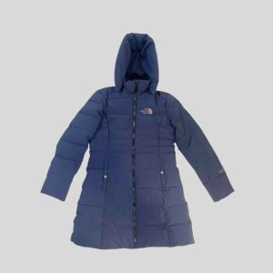 The NorthFace navy blue hooded waterproof padded Jacket suitable for Japan, Korea, China, Europe winter trip