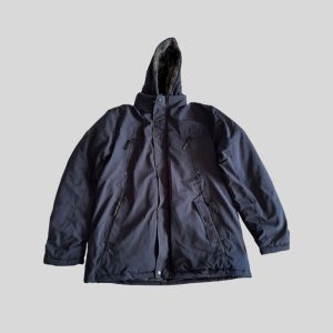 The North Star black waterproof down jacket suitable for Harbin, Scandinavia winter trip