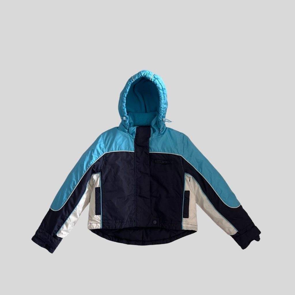 Universal Traveller blue waterproof down jacket suitable for Japan, Korea, China, Europe winter trip