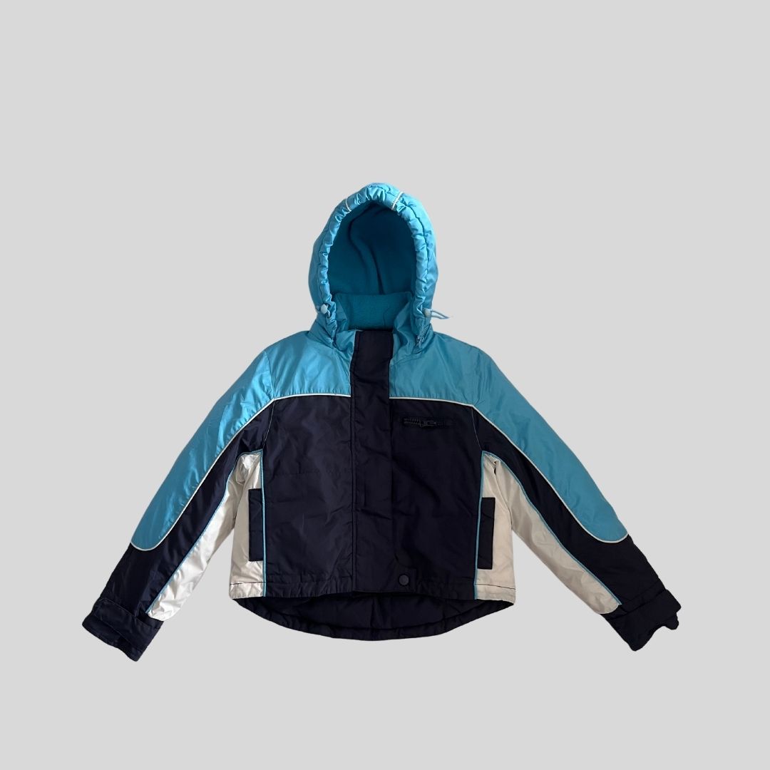 Universal Traveller Waterproof Down Jacket (6 – 7Y) 3 Universal Traveller blue waterproof down jacket suitable for Japan, Korea, China, Europe winter trip