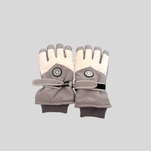 white grey ski gloves suitable Japan, korea, china, winter trip/ski travel