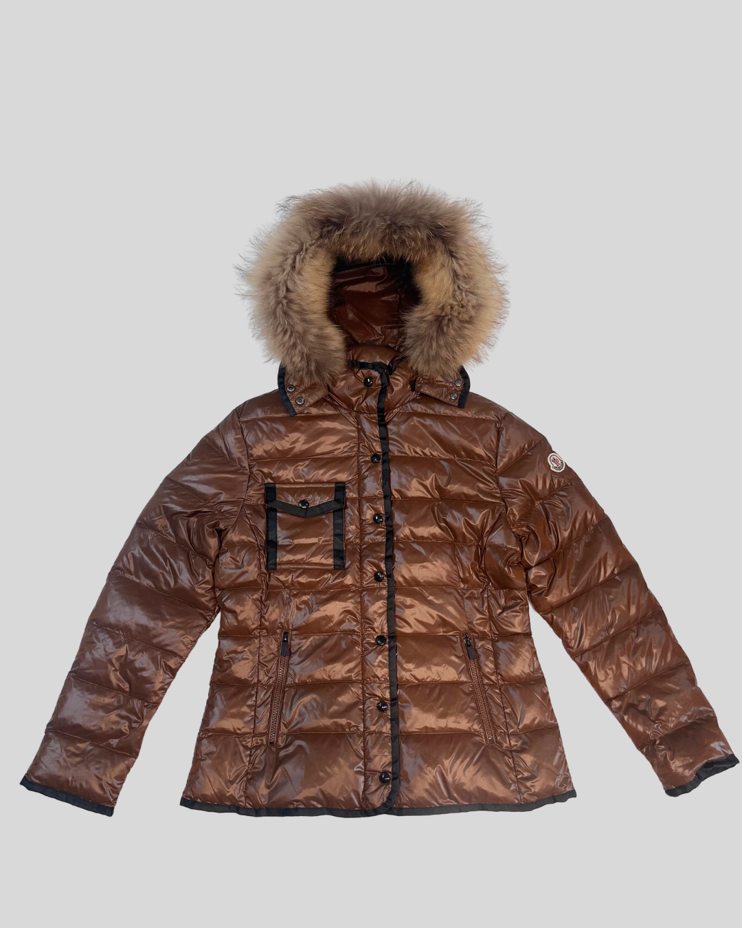 Moncler down jacket for rent from Winterbuddy