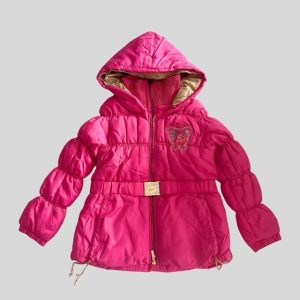Winx pink waterproof padded jacket suitable for Japan, Korea, China, Europe spring/autumn/winter trip