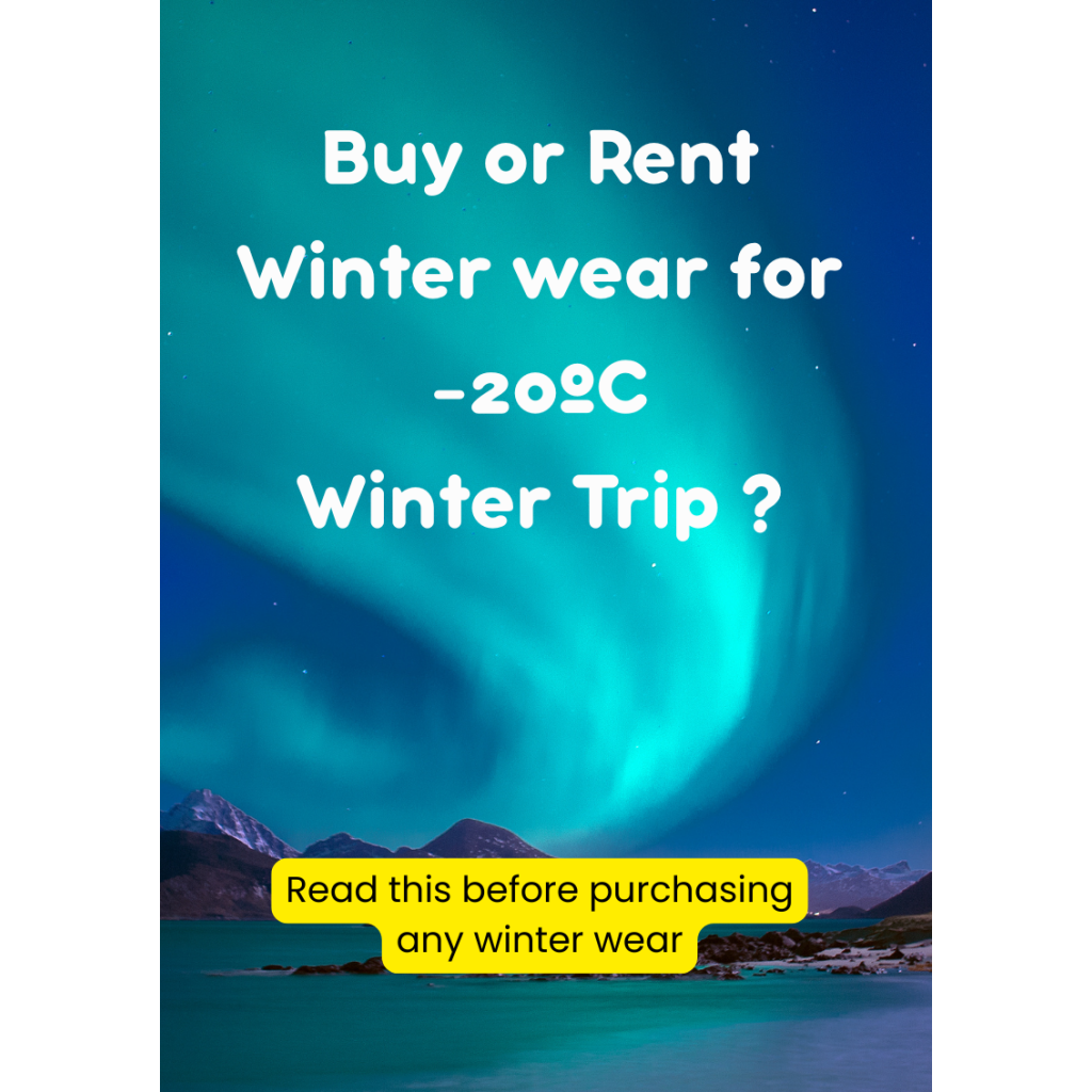 buy or rent for -20ºC trip