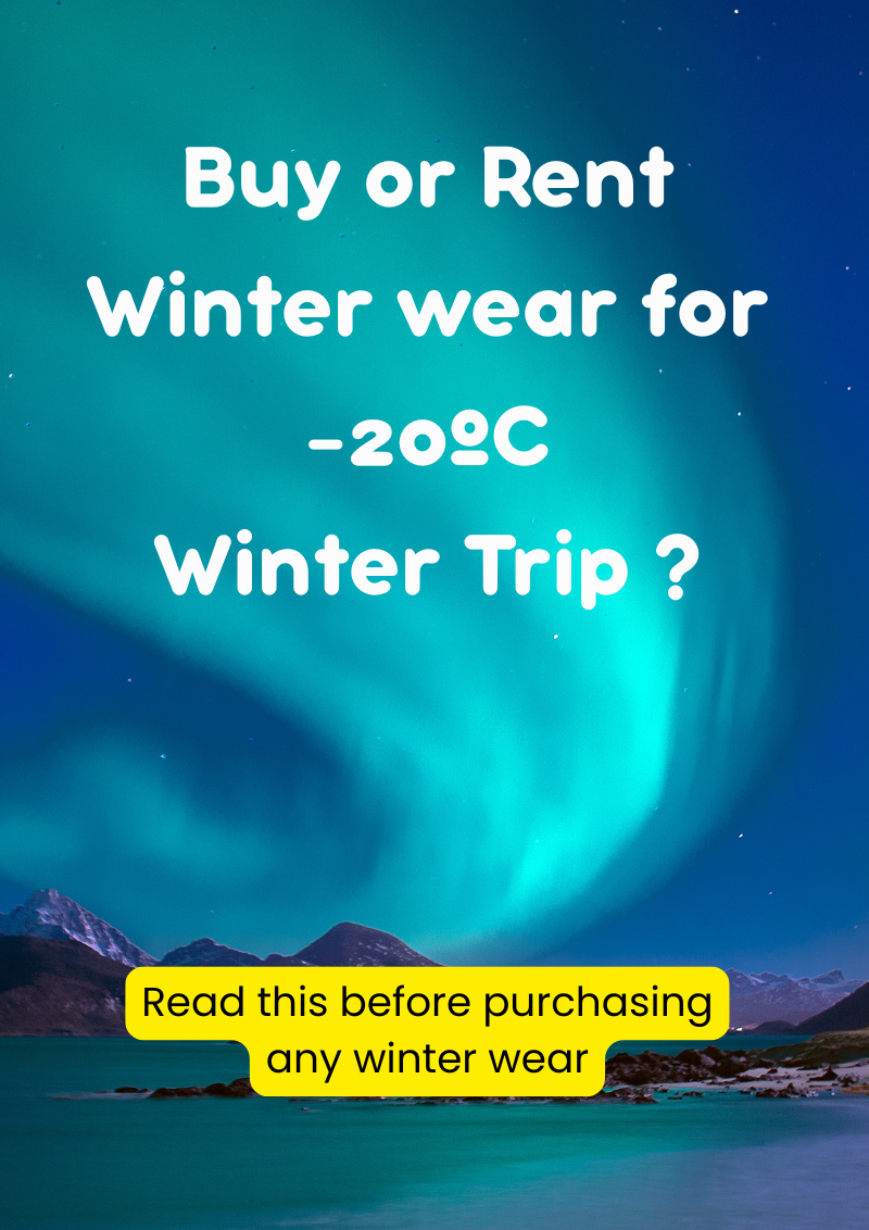 buy or rent for -20ºC trip