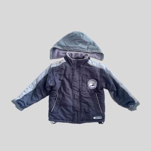 Fox grey waterproof padded jacket suitable for spring/autumn trip