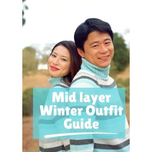 travellers wearing sweater for winter trip