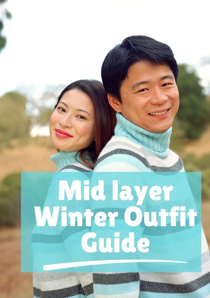 travellers wearing sweater for winter trip