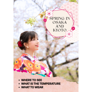 Where to see Cherry blossoms in Osaka and Kyoto