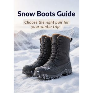 Snow Boots Guide Types, Fit & Rental Tips for Winter Trips in Singapore