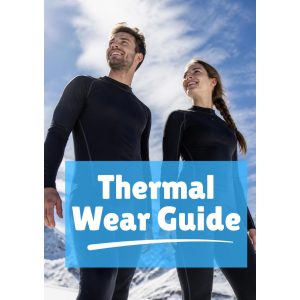 Travellers wearing thermal wear during winter