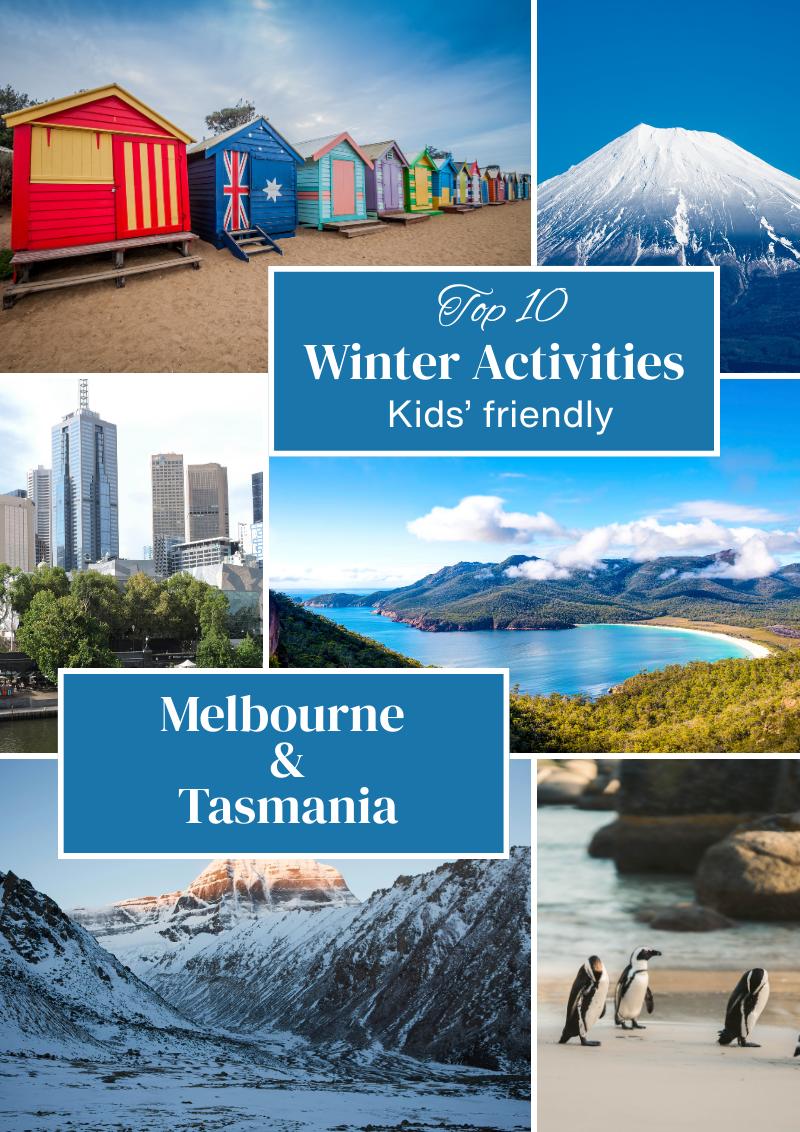 Top 10 kid's friendly winter activities in Melbourne and Tasmania