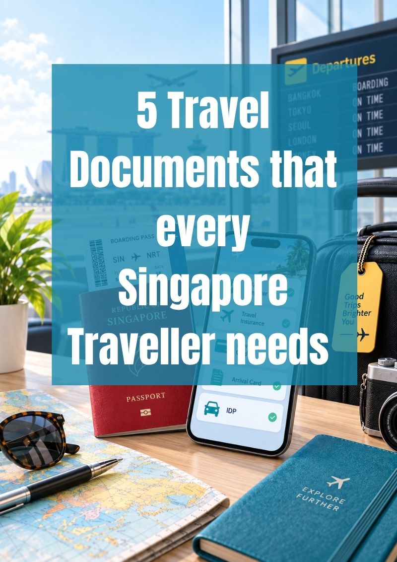 5 travel documents that Singapore travellers need